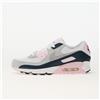 Nike Sneakers Nike Air Max 90 White/ Wolf Grey-Pink Foam -Armory Navy EUR 41