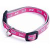 Record Collare nylon ossicini rosa cm 2,5x40
