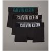 Calvin Klein Jeans Trunk 3Pk Boxer Neri Elastico Logo Bianco Verde Grigio Uomo