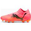 PUMA Scarpe da calcio FUTURE 7 PRO FG/AG, Rosa/Nero/Arancione/Altro