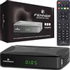 R MOVE Decoder DVB-T2 HD 1080p SINTONIZZAZIONE AUTOMATICA Decoder Digitale terrestre 2024 HDMI HEVC Main 10 Bit H265 riceve TUTTI i canali gratuiti DOLBY-DIGITAL+ (GX1 (Senza Tasti sul display))