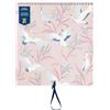 BusyB Busy B - Calendario da parete grande per la famiglia 2025 - Design Uccelli con 5 colonne e tasche portaoggetti - Calendario mensile 2025 per famiglie impegnate con adesivi colorati