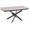 Tavolo da casa 160x90x76h effetto Legno con base moderna design ICARO