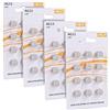 REY Pack 48 Batterias AG13 1,5V, Batteria a Bottone al Litio, LR44, A76, GP76A, 357, SR44W, SR44SW
