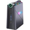 ACEMAGIC Desktop Computer RGB Core i9-11900H (fino a 4,9 GHz), 24 MB Cache, Micro Mini PC con regolazione a 3 modalità per gaming/business 【WIFI6/Bluetooth 5.2 / Dual Ventola】