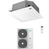 Hisense Mono Split Cassetta 90x90 60000 Btu AUC175UR4RKC4 AUW175U6RP4-T Super Condizionatore Trifase 380 v R-32 WiFi Opz