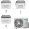 Hisense Trial Split 60x60 9000+12000+18000 5AMW125U4RTA ACT26UR4RCC8 ACT35UR4RCC8 ACT52UR4RCC8 Condizionatore R-32