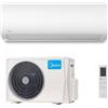 Midea Mono Split 9000 Btu MSAGBU-09HRFN8 MOX201-09HFN8 Condizionatore Bianco Xtreme Pro WF WiFi A+++ A+ R-32