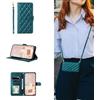 YANJIEER ESONG Cover Portafoglio per Samsung Galaxy A55 con Cinturino,Custodia A Libro In PU Pelle Flip Cover,Caso Antiurto Case per Donna Con Slot Per Schede,Magnetica,Supporto Verde