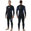 Owntop Muta da sub in neoprene da 5 mm, per uomo e donna - Muta completa spessa, cerniera posteriore, maniche lunghe, UPF50+, mantiene al caldo, costume da bagno per immersioni subacquee, surf, nuoto