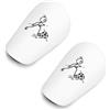 DEARBAG 2pcs Mini Football Shin Pads, Parastinchi Calcio Professionali, Equipaggiamento Protettivo per Uomo, Donna, Bambini, Ragazzi, Ragazze, Ideale per Calcio e Altri Sport