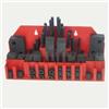 KATSU Tools KATSU 58PCs Set di Pinze di Serraggio Scanalatura a T M10 Metrica Precisione per Ingegneria Tornio CNC Macchine da Taglio per Metalli Strumento per Stampi 402215