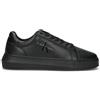 CALVIN KLEIN JEANS Sneaker uomo nera in pelle