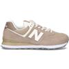 NEW BALANCE 574 Sneaker uomo beige in suede