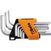 BETA UTENSILI Serie 9 chiavi maschio brugola esagonale BETA 96/SC9