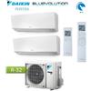 Daikin Ultima Versione Climatizzatore Condizionatore Dual Split DAIKIN EU R32 - Perfera 7+9 - 2MXM40A + FTXM20R + FTXM25R 7000+9000