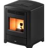 Cadel NUOVA VERSIONE Stufa a Pellet Aria CAMERA STAGNA Ventilata Cadel Magritte 6 WIFI integrato