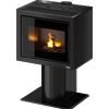 Cadel NUOVA VERSIONE Stufa a Pellet Aria CAMERA STAGNA Ventilata Cadel Quasimodo 9 UP-Twin WIFI integrato