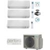 Daikin Ultima Versione Climatizzatore Trial Split DAIKIN EU R32 - Perfera ALL SEASON 7+7+9 - 3MXM52A (9) + 2x FTXM20A + FTXM25A