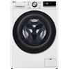 Lg F2R7S09TSWC Lavatrice carica frontale Slim 9 Kg Classe A Centrifuga 1200 giri Profondita' 48 cm Inverter Funzione Vapore Serie R7