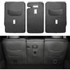TOPABYTE 3PCS Seconda Sedili Copertura Posteriore per Tesla Model Y 2020-2024 Protezione Schienale per Tutte Le Stagioni Tappetini Proteggi Sedile Posteriore Accessori, Pelle