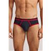 Intimissimi Slip Uomo In Cotone Superior Con Logo Blu