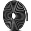 Colisal Protezione porta auto 4M protezione porta auto a forma di U protezione per porta auto in gomma anti-collisione proteggere per la maggior parte delle auto (nero)