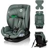 LIONELO LAVENDER I-SIZE Seggiolino auto per bambini da 76 a 150 cm Gropup 1 2 3 Installazione con ISOFIX o cintura Poggiatesta e Schienale regolabili, l'Ultimo norma R129 i-Size