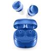 Music Sound - FLOW - Auricolare Bluetooth in-ear senza fili - Play Time 25 H - Blu