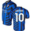 Inter Official Replica Maglia Home Kit 2024-2025, Unisex, Neroazzurro, 10 Anni