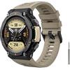 SenMore Cinturino In Acciaio Inossidabile Per Amazfit T-Rex 2 – Regolabile, Resistente, Colori Multipli