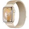 AMSKY Originale Loop Maglia Milanese Compatibile con Cinturino Apple Watch 44 mm 40mm 46mm 41 mm 45mm 42mm 38mm 49mm, Magnetico Metallo Acciaio per iWatch Se Ultra Series 10 9 8 7 6 5 4 3 2 1