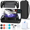 FYOUNG Set di accessori 14 in 1 per PlayStation Portal, custodia da trasporto per PS Portal, dock di ricarica magnetico con custodia in silicone per portale PS5, con 2 pellicole protettive, auricolari