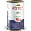 Almo Nature HFC 20 + 4 gratis! 24 x 140 g Almo Nature HFC Cibo umido per gatti - Tonno, Pollo e Prosciutto