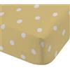 Catherine Lansfield BLUE/OCHRE LENZUOLO SOTTO CON ANGOLI 90X200