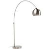 Kare Lampada da Terra Lounge Satin Small Deal, Argento, 175 x 163 x 30 cm