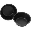 Fackelmann Zenker Set da 2 Mini tortiere Forma Tonda, per tortini, materiale con rivestimento antiaderente, resistente ad alte temperature fino a 230 °C, dimensioni diametro 9,5 cm