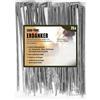 COM-FOUR® 25x Ancoraggi a terra in acciaio rivestito - robusti picchetti per il fissaggio di veli e tende - ancoraggi a terra per giardino e campeggio (025 pezzi - 200x25x3.8mm)