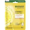 Garnier - Maschera in tessuto idratante - Booster di Eclat - Arricchita con vitamina C e acido ialuronico - Formula Vegan - Per pelli opache e stanche - 28 g