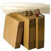 CCT COMMERCIALE COORDINAMENTO TRASLOCATORI KIT TRASLOCO CASA 110/120 MQ: 47 SCATOLE + 3 SCATOLE PORTA ABITI + ACCESSORI