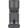 GRUNDIG KM 7340 - Macchina da caffè con filtro, potenza 1150 W, funzione antigoccia, funzione aroma, spegnimento automatico, filtro permanente, 1,25 litri, caraffa in vetro da 10 tazze, Dark Inox