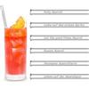 HÅLM HALM Aperol Spritz Frasi Bicchiere Cannucce Holy Aperoli 6x 23 cm - Edizione Regalo - divertenti Detti incisi incl. Spazzola Cannuccia di vetro