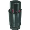 SOMATHERM FOR YOU, 601522803, Testa termostatica M30x1,5 design nero per asciugamano o radiatore di design, Design moderno, Dilatazione liquida, Connessione con passo M 30x1,5