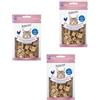 Dokas Cat ventrigli di pollo liofilizzati | Confezione Tripla | 3 x 12 g | Supplemento per gatti nella dieta quotidiana | Liofilizzazione delicata | Con il 99,5% di ventrigli di pollo