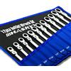 HASKYY - Set di chiavi a cricchetto, 12 pezzi, da 1/4" a 15/16"