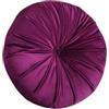 DOTBUY-SHOP Rotondo Cuscini Sedie Cucina Cuscini Coprisedia, Cuscino Velluto Sedia Cucina Cuscini Sedia per Ufficio Giardino Patio Pranzo Soggiorno (35X35cm,Viola)