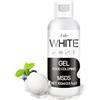 Limino Coloranti Alimentari Gel - 100ml Colorante Alimentare Insapore per Decorare Torte, Cuocere, Fondente e Macaron - Gel Food Coloring Vivace per Glassa, Biscotti, Slime Fai-da-te e Artigianato (Bianco)