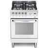 Lofra PBP66MFT/C Cucina a Gas, Bianco/Perla