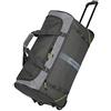 travelite Trolley da Viaggio a 2 Ruote Dimensione L, Serie di Valigie Basics Active: Morbida Borsa da Viaggio con Ruote dal Design Fresco, 71 cm, 86 L