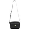 Calvin Klein RE-Lock Camera Bag W/Flap K60K611083, Borse a Tracolla Donna, Nero (CK Black), OS